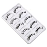 Laimeng,5 Pair/Lot Crisscross False Eyelashes Lashes Voluminous HOT Eye Lashes