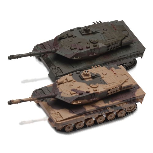 Tanques Panzer teledirigidos para smartphones, color marrón y verde