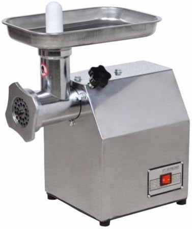 1.14HP Electric 4.5 lbs/min Industrial Butcher Steel Meat Grinder w/Blade Plate