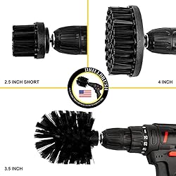 Drill Brush Attachment Kit, Drill Brush for