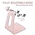 Adjustable Cell Phone StandAdjustable Cell Phone Stand, CreaDream Phone Stand, Cradle, Dock, Holder, Aluminum Desktop Stand Compatible with iPhone Xs Max Xr 8 7 6 6s Plus 5s Charging