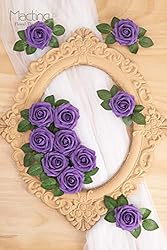 MACTING Artificial Flower Rose, 30pcs Real Touch