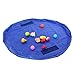 ilovebaby Toys Storage Bag Kid Play Mattress, Portable, Organizer, Foldable, Can be Transformed into a Picnic Mattress and Shoulder Bag 150cm in Diameter (Blue)