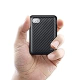 HTGK Portable Charger 10000mAh Power Bank with 3 Input and LCD Display, Ultra-Compact External Battery Charger Battery Pack, Fast Charging for iPhone, Samsung Galaxy and More