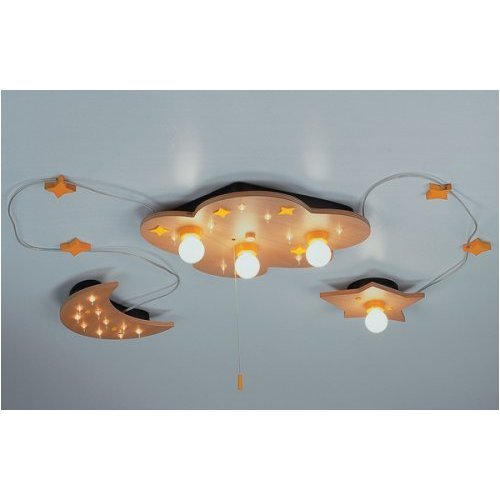 Deckenleuchtensystem Mond Stern Wolke: Amazon.de: Küche & Haushalt