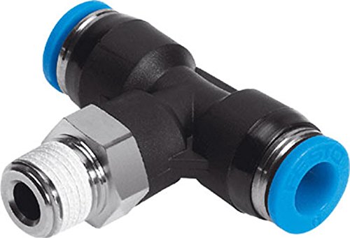 Festo QST-10 Push-In T-Connector, 6.7 mm