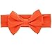 Baby Girl Elastic Headbands Newborn Toddler Hairbands Bows Children Soft Headwrap Hair Accessories (A-mixed color set-10pcs, cotton)