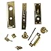 Marks Metro 71A/3 Polished Brass US3 Right Hand Mortise Entry Lockset Surface Mounted