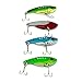 5PCs Fishing Lure Blade Metal VIB Hard Bait Bass Walleye Crappie 11G 5.5CM Fishing Tackle With 8# Hooks
