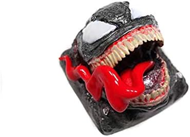 KKSY keycap Venom Marvel Resin OEM Height R1 Suitable for mechanical keyboards such as CHEERY