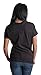 Ann Arbor T-shirt Co. Skeleton Rib Cage | Jumbo Print Novelty Halloween Costume Ladies' T-Shirt-Ladies, 2XL Black