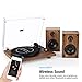 1byone Wireless  Turntable Hi-Fi System with 36 Watt Bookshelf Speakers, Vinyl Record Player with Magnetic Cartridgethumb 3