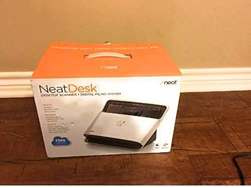 The Neat Company Neatdesk Desktop Scanner Digital Filing System for Pc ...