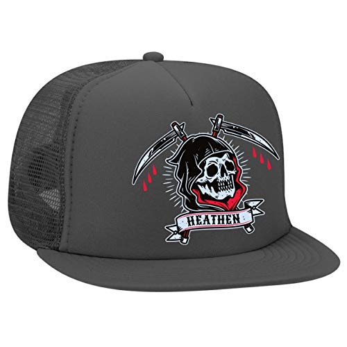 Heathen Reaper Foam Trucker Cap (Black)