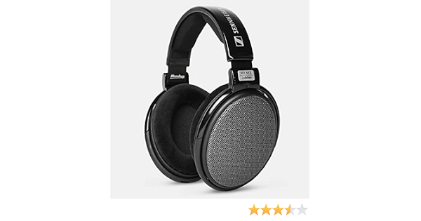 Sennheiser HD58X Open Back Professional Jubilee Headphones - Black