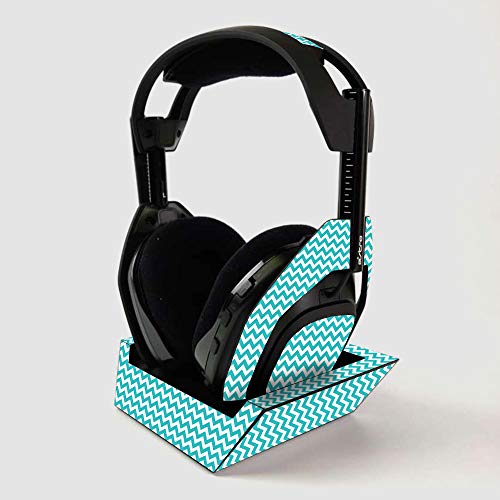 MightySkins Skin for ASTRO Gaming A50 Wireless Headphones + Base Station - Turq…