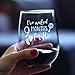 Bevvee Waited 9 Months For This - Funny New Mom Stemless Wine Glass - Push Presents for Expectant Moms and Post Pregnancy Gifts - Large 17 Ounce