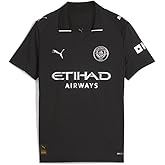 PUMA Kids Boys Manchester City 2526 Away Replica Jersey Casual - Black - Size M
