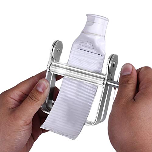 Baynne Portable Aluminum Manual Toothpaste Dispenser Squeezer Bathroom Accessories - Thumbnail 2