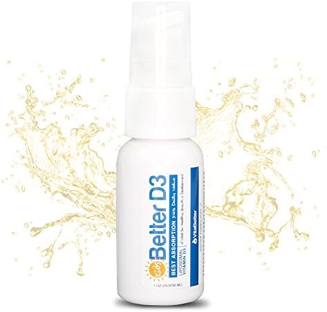 VitaBetter Vitamin D3 for Kids - Non GMO - Organic - 100% Vegan - Soy Free - Cruelty Free - Dairy Free - 30 Servings - 2500 IU K2 Liquid Drops - USA Made - Maximum Absorption and Bioavailability