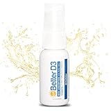 VitaBetter Vitamin D3 for Kids - Non GMO - Organic - 100% Vegan - Soy Free - Cruelty Free - Dairy Free - 30 Servings - 2500 IU K2 Liquid Drops - USA Made - Maximum Absorption and Bioavailability