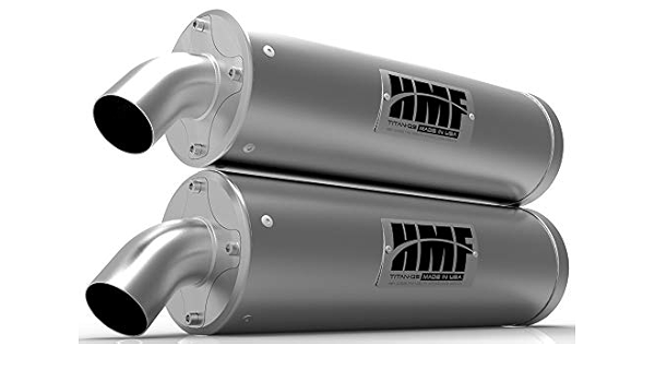 Hmf Engineering Polaris Scrambler 1000 14 15 Titan Qs Full Blackout Exhaust Muffler Automotive Amazon Com