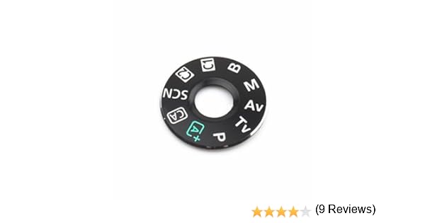 Modo Dial Plate interfaz Tapa de objetivo para Canon EOS 6d cámara ...