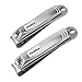 HUIRUI Nail Clipper Set, Fingernail, Toenail, Stainless Steel