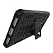 DWaybox Xiaomi Redmi Note 4 / Note 4X Case Hybrid Rugged Heavy Duty Armor Hard Back Cover Case with Kickstand for Xiaomi Redmi Note 4X / Xiaomi Redmi Note 4 / Hongmi Note 4 5.5 Inch (Black)