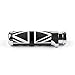 Areyourshop For Mini Cooper Union Jack UK Flag Checkered Handle Hand Brake Emergency Cover Trim