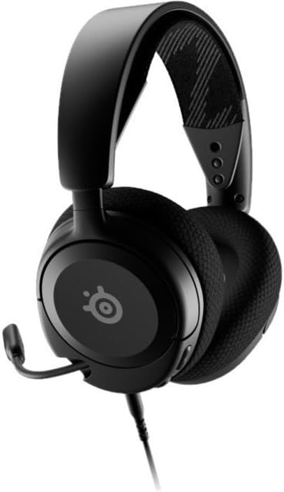 Arctis Nova 1 Casque de Jeu multisystème — Pilotes Hi-FI — Audio Spatial à 360° — Design Confortable — Durable — Ultra léger — Microphone antibruit — PC, PS5/PS4, Switch, Xbox – Noir