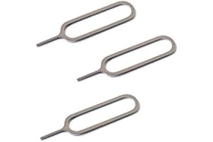 Pack of 3 SIM Card Tray Open Opener Ejector Eject Pin Removal Remover Key Tool