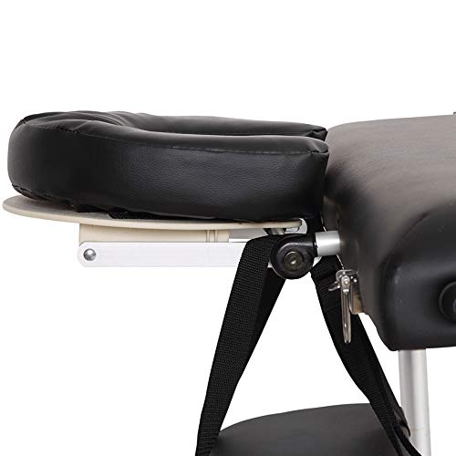 RICA-J Portable Massage Table Bed, 3 Fold 84in Aluminium Frame SPA Beauty Bed Adjustable Salon Spa Table with Carry Case - Image 4