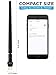 HoneyBull 1200 Mbps Wireless USB WiFi Adapter (5.8GHz & 2.4GHz) Dual Band USB Adapter with +5dBi External Antenna (Supports Windows XP, Vista, 7, 8, 10 & Mac OS X) -