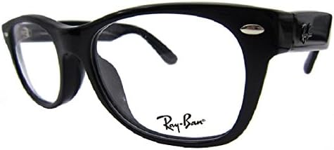 Amazon 日本法人ミラリジャパン株式会社保証書付 ｕｖカットダテメガネにしてお届け Ray Ban レイバン Rx5184f 00 52サイズ Newwayfarerニューウェイファーラー セルフレーム ファッション眼鏡 通販