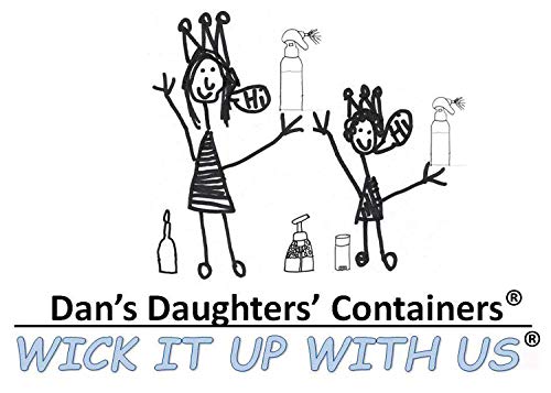 Dan's Daughters' Containers 1/8" by 5' Foot Round Fiberglass Wick Kerosene Oil Lamp Lanterns Replacement Wicks Torch Wine Bottle Candle (18) (5')