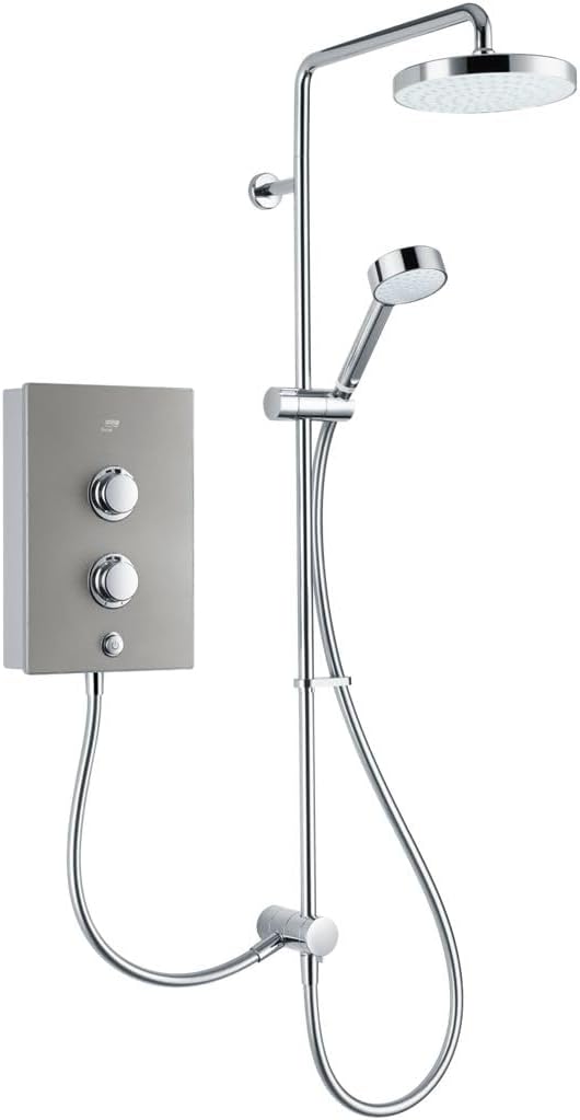Mira Elite SE Pumped Electric Shower 9.8kW White Chrome 1.1941.001
