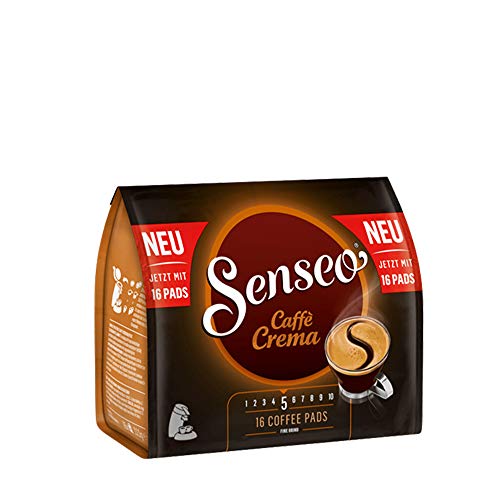 Senseo® Kaffeepad, Caffè Crema Excellent, Schokolade, koffeinhaltig, 16 Pads á 7,9 g, Sie erhalten 1 Packung