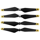 2 pairs propellers blades(Composite Hub, Black with Yellow Stripes)for DJI phantom3 CX-20