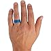 Silicone Wedding Rings Wedding Band 5 Pack - For Active Lifestyles, Gym & Outdoor Enthusiasts, High Quality Mens Silicone Wedding Band - Safe, Hypoallergenic, Silicone Ring Mens, Won't Pinch Skin!