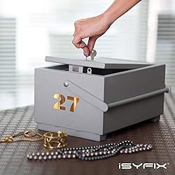iSYFIX Gold Chrome Vinyl Numbers Stickers 2 Inch