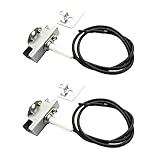 TSINY 07303 (2-pack) Ceramic Electrode Replacement for Select Great Outdoors and Uniflame Gas Grill Models