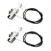 TSINY 07303 (2-pack) Ceramic Electrode Replacement for Select Great Outdoors and Uniflame Gas Grill Models