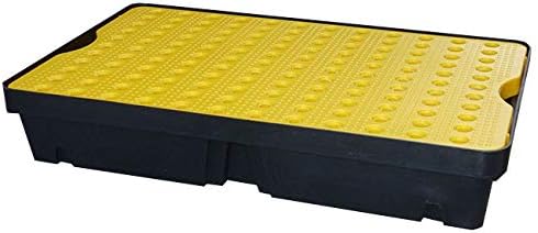 Yellowshield 60 Litre Spill Tray with Removable Grid for Drums & Liquids