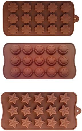 Minchsrin Silicone chocolate mold (Smiling face)