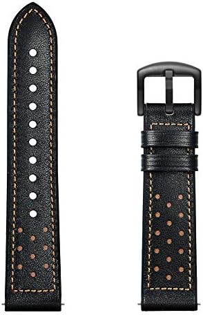 APJJ Silicone And Leather Strap For SAMSUNG Gear S3 Watch, Black, White, Brown, Yellow Suede Strap 22mm