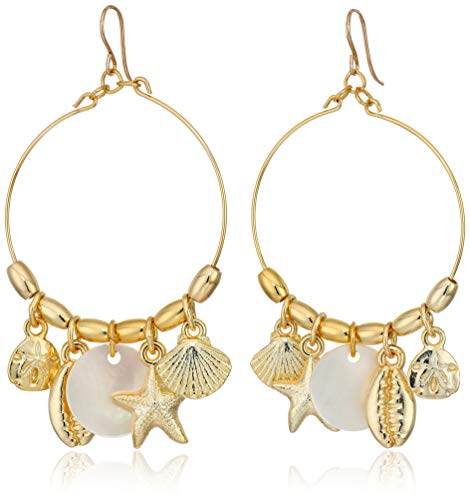 Pendientes de aro Alex and Ani Beachcomber