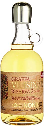 Nonino Grappa Vuisinâr Riserva 2 Years Wildkirschenholzfaß gereift, 700ml