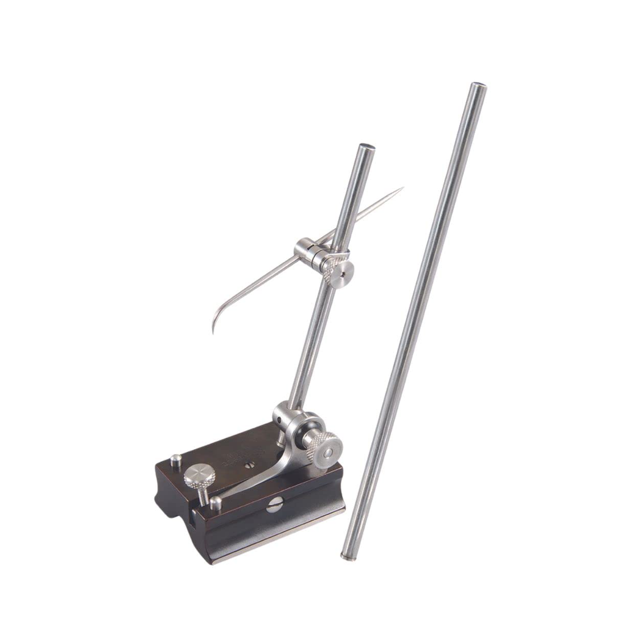 Starrett 56B Small Surface Gauge With Hardened Steel Base, 4" And 7" Spindle Length, Base 2" Length And 1-1/2" Width