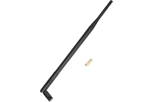 The Lord of the Tools 2Pcs 29cm Auto Antenna with SMA Interface 868MHz 8dBi Rubber Compatible with LoRa LoRaWAN